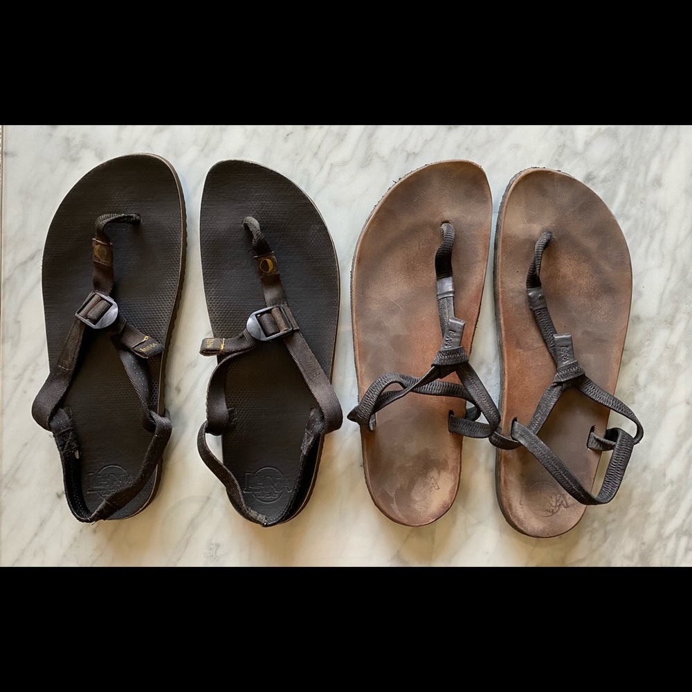 Luna sandals 2 pairs size 12 bedrock